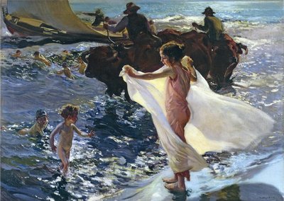 The Bathing Hour by Joaquín Sorolla